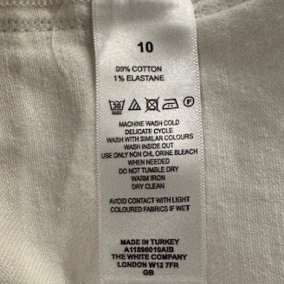 NWOT The White Company White Label Cotton Denim Shorts - Picture 6 of 6